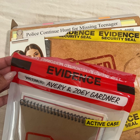 Murder Mystery Game: Avery & Zoey Gardner Case by Unsolved Case Files - Picture 7 of 7